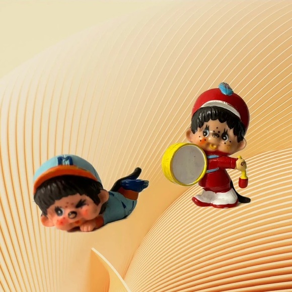 Vintage PVC Monchhichi Collectible Figurines - Picture 9 of 13